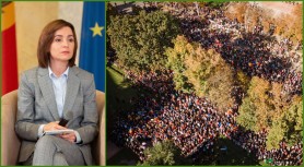FLASH // Reacția Maiei Sandu la protestul organizat de Partidul Politic „ȘOR”